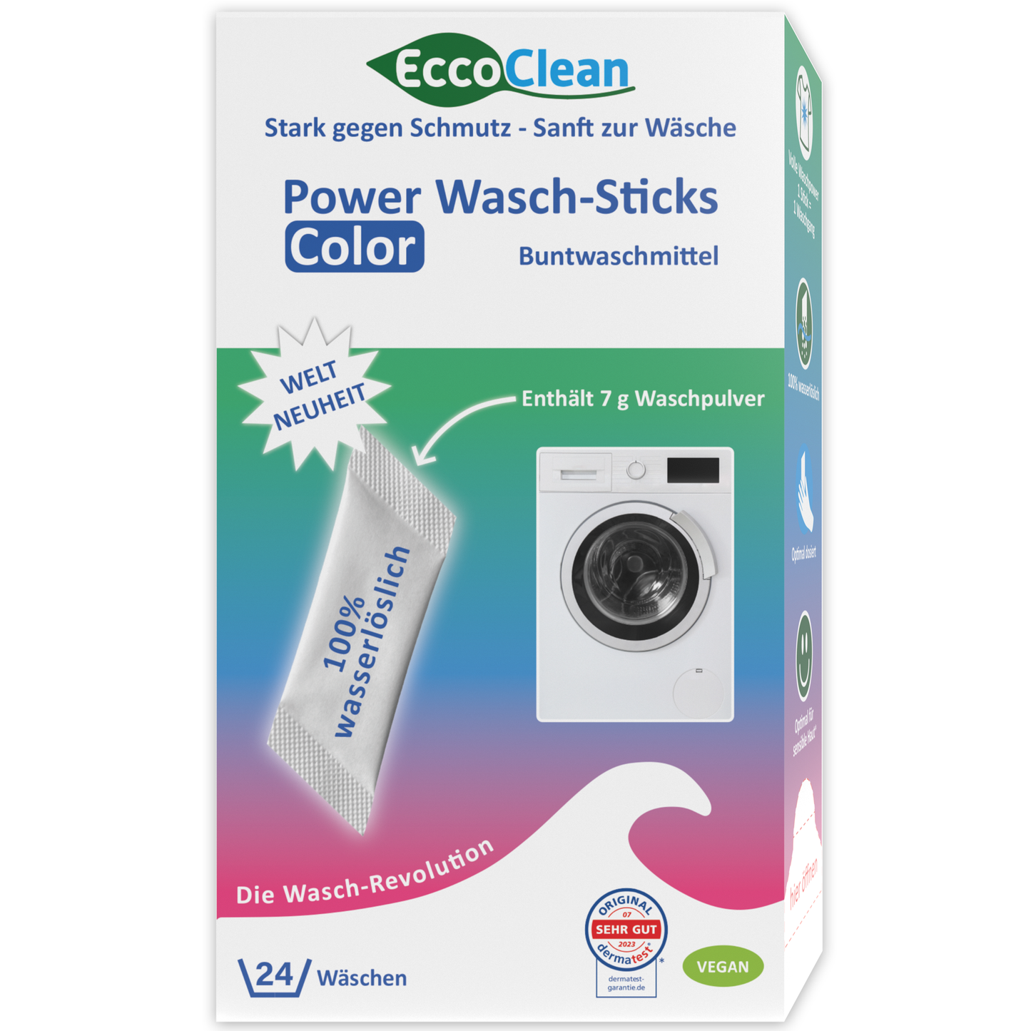 Power Wasch-Sticks Color